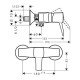 Смеситель для душа однорычажный, с рычаговой рукояткой, ВМ Hansgrohe 31360090, хром/под золото