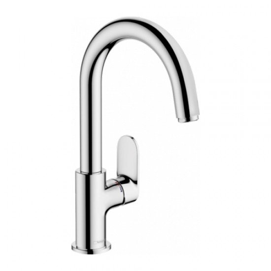 Смеситель для раковины 210, со сливным гарнитуром Hansgrohe Vernis Blend 71554000, хром