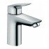 Смеситель для раковины hansgrohe Logis 71107000, со средним изливом, со сливным клапаном Push-Open, хром
