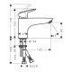 Смеситель hansgrohe Logis на борт ванны, однорычажный 71311000, хром Смеситель hansgrohe Logis на борт ванны, однорычажный 71311000, хром