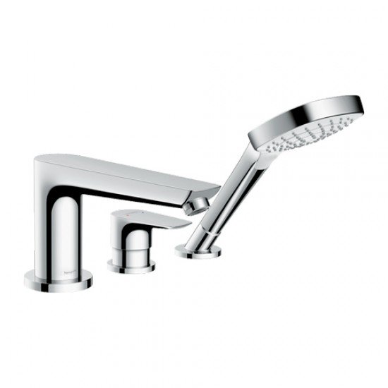 Смеситель на край ванны Hansgrohe Talis E, на 3 отверстия 71730000, хром