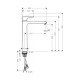 Смеситель hansgrohe Metris для раковины 31184000, хром