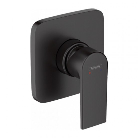 Смеситель для душа однорычажный Hansgrohe Vernis Shape 71658670, матовый черный Смеситель для душа однорычажный Hansgrohe Vernis Shape 71658670, матовый черный