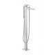 Смеситель для ванны, напольный, однорычажный, с рукояткой-петлей Hansgrohe 74532000, хром Смеситель для ванны, напольный, однорычажный, с рукояткой-петлей Hansgrohe 74532000, хром