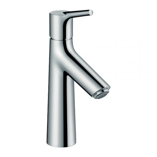 Смеситель для раковины Hansgrohe Talis S 100, однорычажный, CoolStart, без сливного набора 72023000, хром