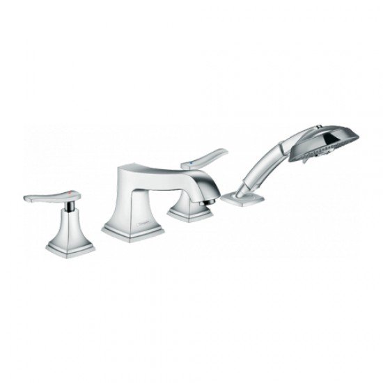 Смеситель hansgrohe Metropol Classic на борт ванны 31441000, хром Смеситель hansgrohe Metropol Classic на борт ванны 31441000, хром