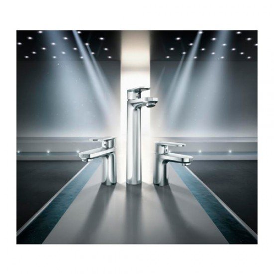 Смеситель для раковины 70, со сливным гарнитуром Hansgrohe Vernis Blend 71550000, хром