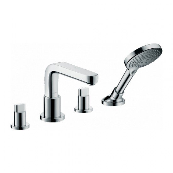 Смеситель hansgrohe Metris S на борт ванны 31446000, хром Смеситель hansgrohe Metris S на борт ванны 31446000, хром