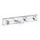 Термостат hansgrohe RainSelect для ванны с 2 потребителя, ми 15359400, белый/хром