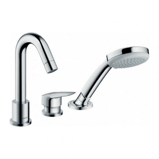 Смеситель hansgrohe Logis на борт ванны 71310000, хром
