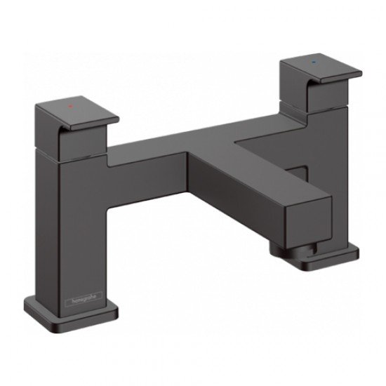 Смеcитель для ванны на 2 отверстия Hansgrohe Vernis Shape 71452670, матовый черный Смеcитель для ванны на 2 отверстия Hansgrohe Vernis Shape 71452670, матовый черный