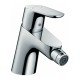 Смеситель для биде, однорычажный, со сливным клапаном Push-Open Hansgrohe 31922000, хром