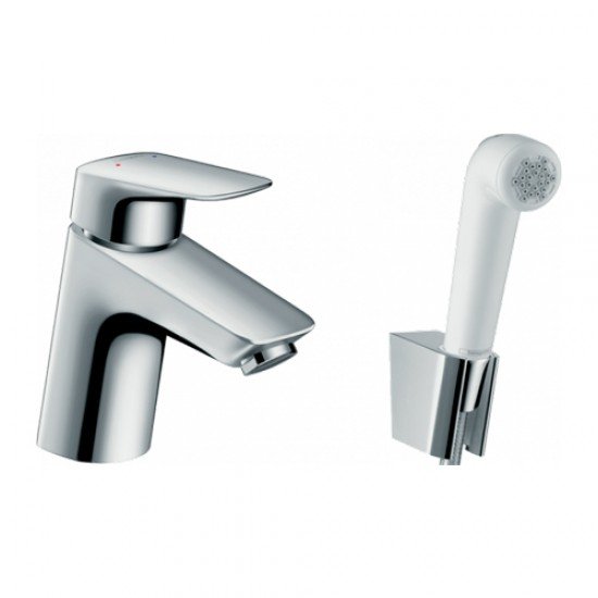 Смеситель hansgrohe Logis для раковины с гигиеническим душем 71290000, хром