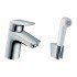 Смеситель hansgrohe Logis для раковины с гигиеническим душем 71290000, хром