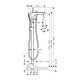 Смеситель hansgrohe PuraVida для ванны 15473000, хром Смеситель hansgrohe PuraVida для ванны 15473000, хром