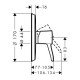 Смеситель hansgrohe Metropol Classic для душа 31365000, хром Смеситель hansgrohe Metropol Classic для душа 31365000, хром
