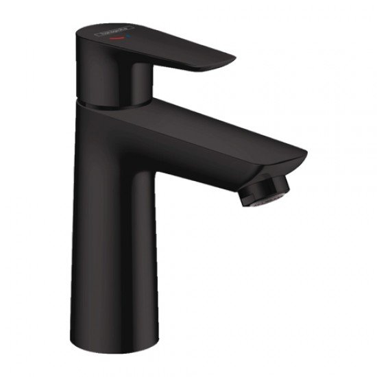 Смеситель для раковины Hansgrohe Talis E 110, однорычажный, CoolStart, без сливного набора 71714670, матовый черный Смеситель для раковины Hansgrohe Talis E 110, однорычажный, CoolStart, без сливного набора 71714670, матовый черный