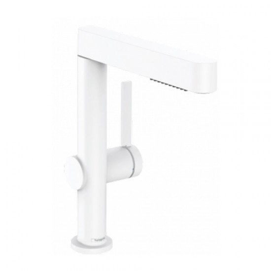 Смеситель для раковины Hansgrohe Finoris 76063700, матовый белый Смеситель для раковины Hansgrohe Finoris 76063700, матовый белый