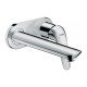 Смеситель для раковины Hansgrohe Novus однорычажный, настенный, излив 195 мм;, CМ 71127000, хром