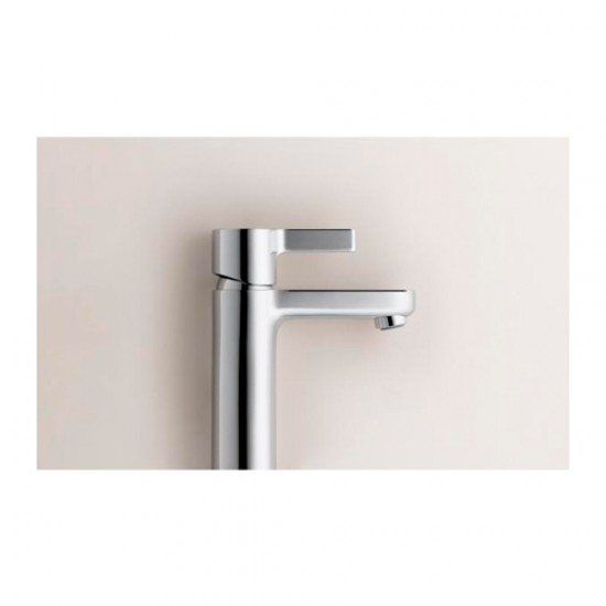 Смеситель hansgrohe Metris S для раковины со сливным гарнитуром 31060000, хром Смеситель hansgrohe Metris S для раковины со сливным гарнитуром 31060000, хром