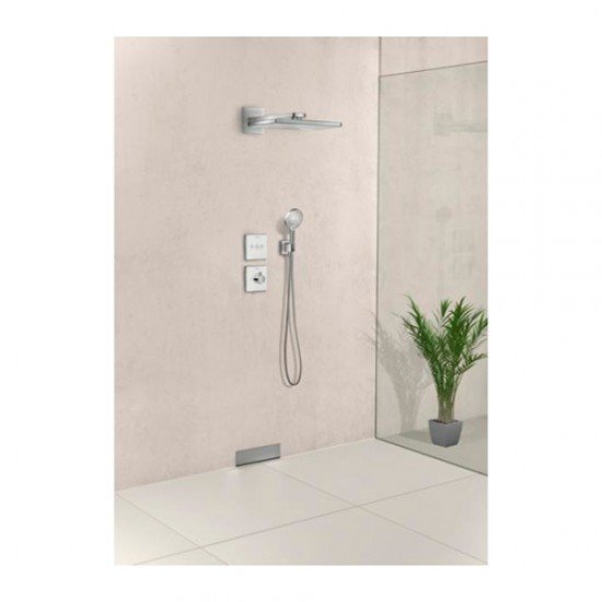 Термостат hansgrohe ShowerSelect Highflow для душа 15734400, белый/хром