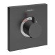 HG ShowerSelect Термостат hflow СМ BBC 15760340, шлифованный черный хром HG ShowerSelect Термостат hflow СМ BBC 15760340, шлифованный черный хром