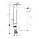 Смеситель hansgrohe Talis E для раковины 71716140, шлифованная бронза