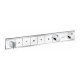 Термостат hansgrohe RainSelect для 5 потребителей; 15358400, белый/хром Термостат hansgrohe RainSelect для 5 потребителей; 15358400, белый/хром