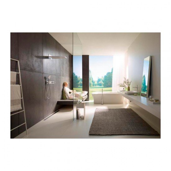Смеситель hansgrohe PuraVida для раковины 15081400, белый/хром