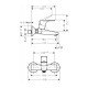 Смеситель для раковины Hansgrohe 31923000, хром Смеситель для раковины Hansgrohe 31923000, хром