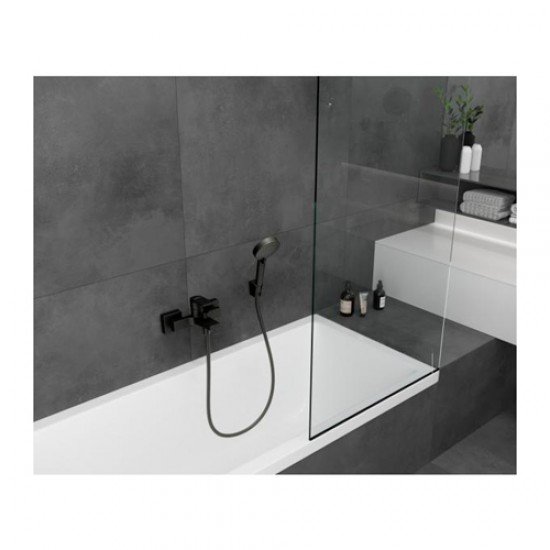 Смеситель для ванны Hansgrohe Vernis Shape 71450670, матовый черный