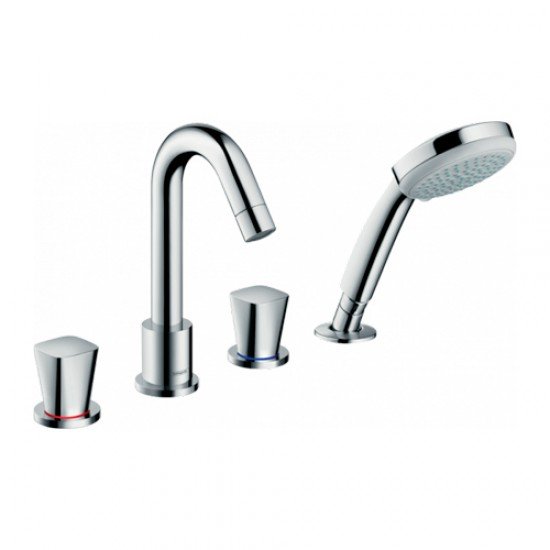 Смеситель hansgrohe Logis на борт ванны 71314000, хром Смеситель hansgrohe Logis на борт ванны 71314000, хром