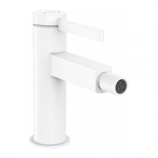 Смеситель для биде Hansgrohe Finoris 76200700, матовый белый Смеситель для биде Hansgrohe Finoris 76200700, матовый белый