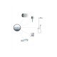 Термостат hansgrohe Ecostat Select для душа 13171400, белый/хром