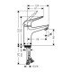 Смеситель для раковины 100, однорычажный, CoolStart, со сливным клапаном Push-Open Hansgrohe 71032000, хром