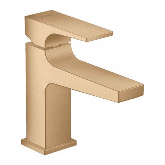 Смеситель hansgrohe Metropol для раковины 32500140, шлифованная бронза
