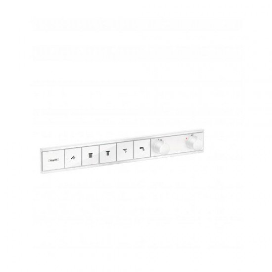 Термостат hansgrohe RainSelect для скрытой установки 5 функций 15384700, матовый белый