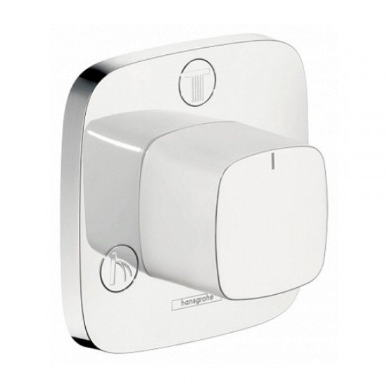Смеситель hansgrohe PuraVida Trio/Quattro S для ванны с душем 15937400, белый/хром