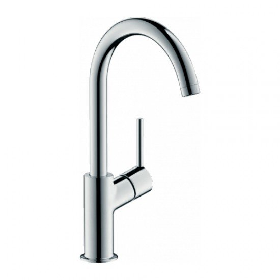 Смеситель для раковины hansgrohe Talis с поворотным изливом и сливным гарнитуром 32084000, хром