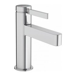 Finoris Смеситель для раковины, однорычажный, 100 со сливным клапаном Push-Open 76010000, хром