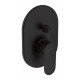 Смеситель для ванны Hansgrohe Vernis Blend 71449670, матовый черный Смеситель для ванны Hansgrohe Vernis Blend 71449670, матовый черный
