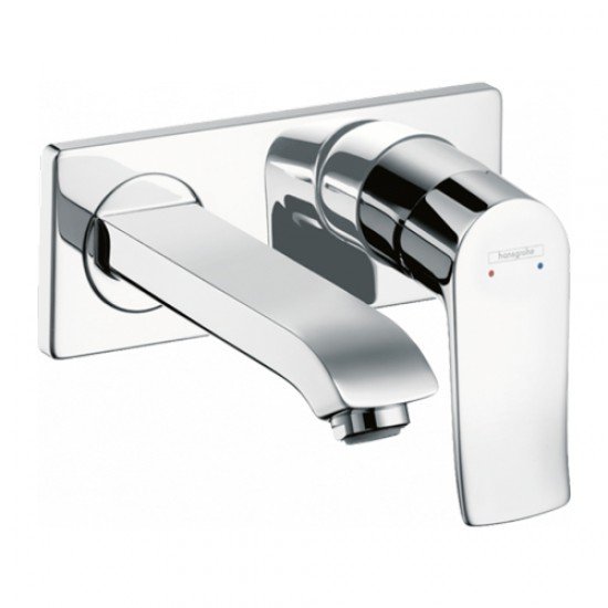 Смеситель для раковины LowFlow 3,5 л / мин;, однорычажный, излив 165 мм;, СМ Hansgrohe 31251000, хром