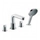 Смеситель hansgrohe Metris S на край ванны, на 4 отверстия 31443000, хром Смеситель hansgrohe Metris S на край ванны, на 4 отверстия 31443000, хром