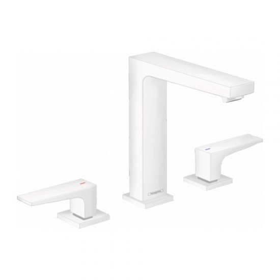 Смеситель hansgrohe Metropol для раковины 32515700, матовый белый