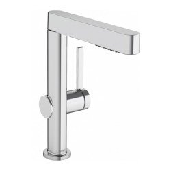 Finoris Смеситель для раковины, однорычажный, 230 с вытяжным душем 2jet, со сливным клапаном Push-Open 76063000, хром Finoris Смеситель для раковины, однорычажный, 230 с вытяжным душем 2jet, со сливным клапаном Push-Open 76063000, хром