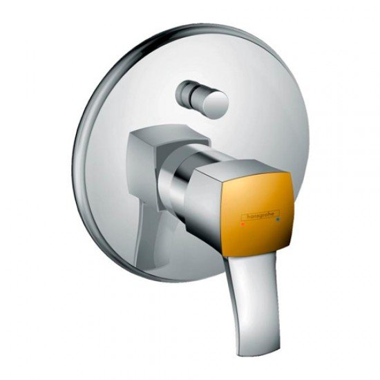 Смеситель hansgrohe Metropol Classic для ванны 31345090, хром/под золото Смеситель hansgrohe Metropol Classic для ванны 31345090, хром/под золото