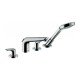 Смеситель hansgrohe Novus на край ванны 71333000, хром Смеситель hansgrohe Novus на край ванны 71333000, хром