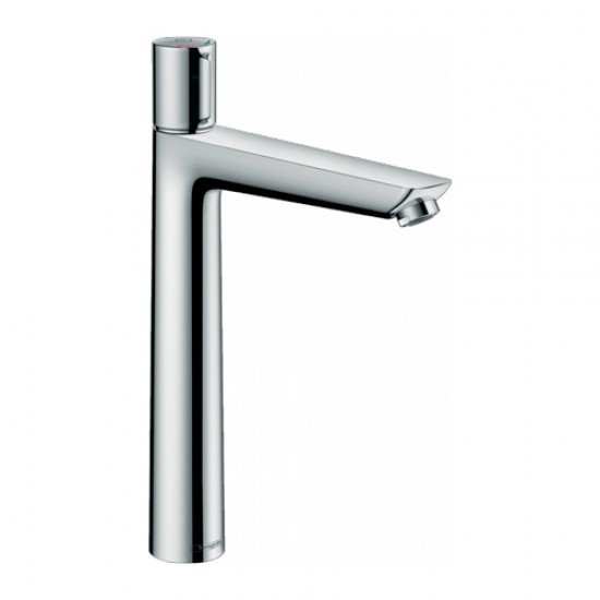 Смеситель hansgrohe Talis Select E для раковины с высоким изливом и сливным гарнитуром 71752000, хром
