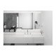 Смеситель для раковины, на 3 отверстия, со сливным гарнитуром Hansgrohe Vernis Shape 71563000, хром
