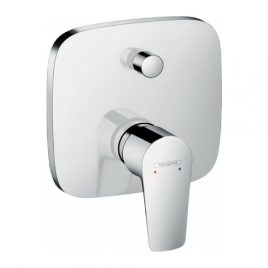 Смеситель hansgrohe Talis E для ванны, однорычажный, СМ, со встроенной защитной комбинацией 71474000, хром